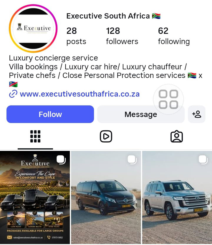 executive south africa ig